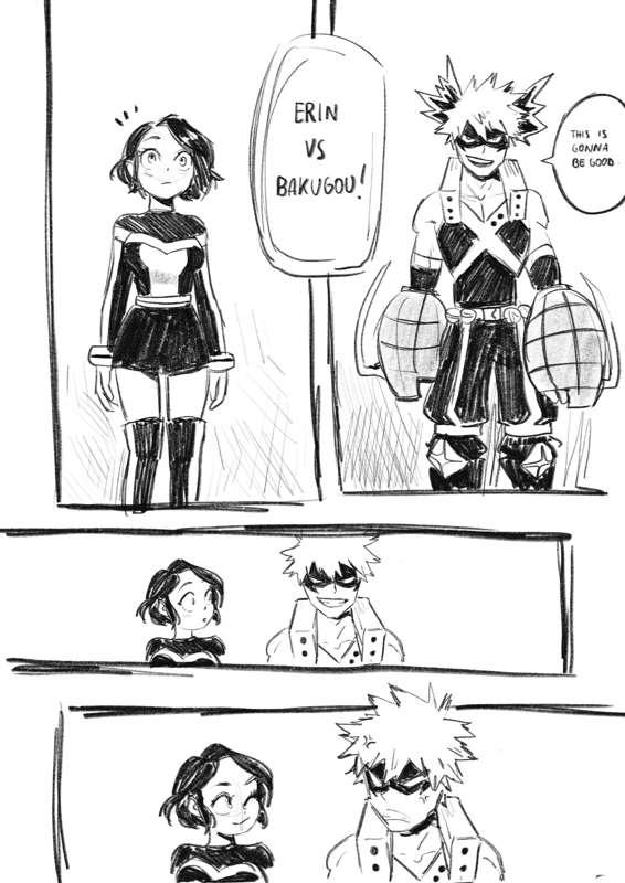 Bakugou VS Erin 
