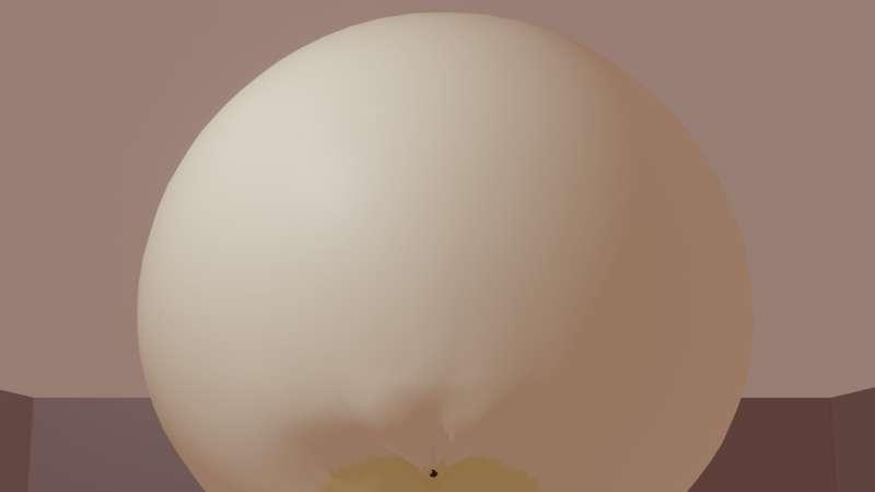 Silly Random Humongous belly inflation render