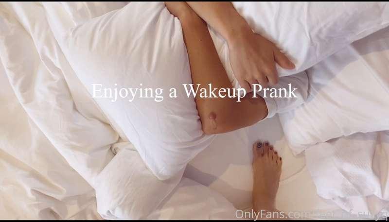 This week’s PPV is “Enjoying a Wakeup Prank”

You can see wh..