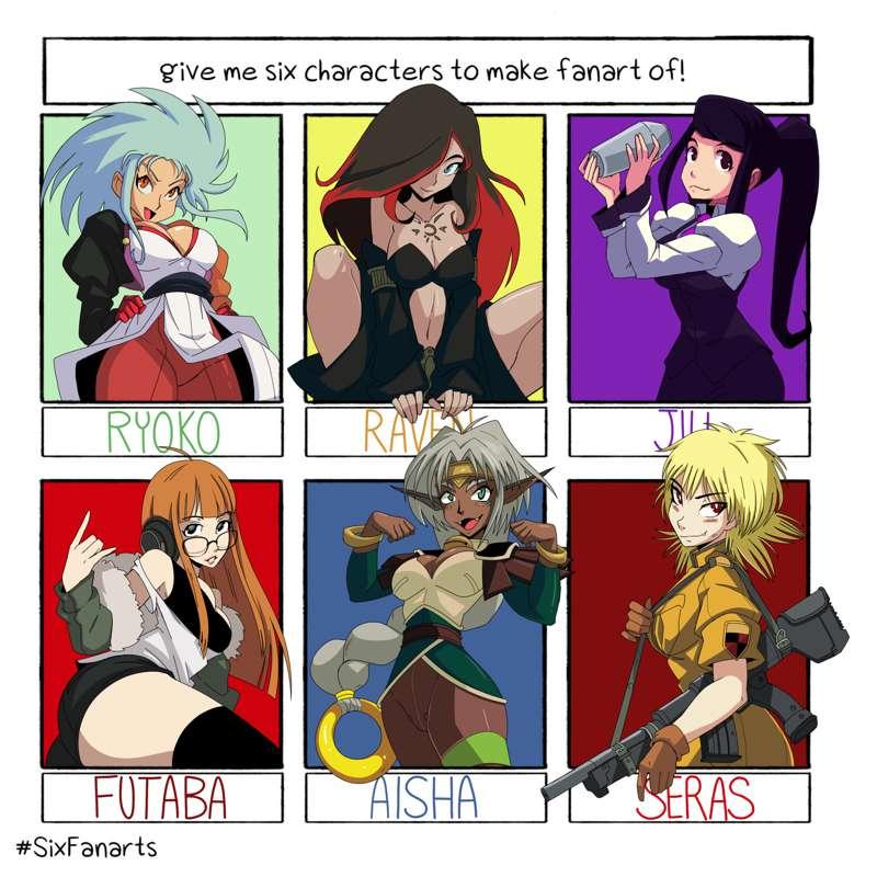 #6FanArts challenge