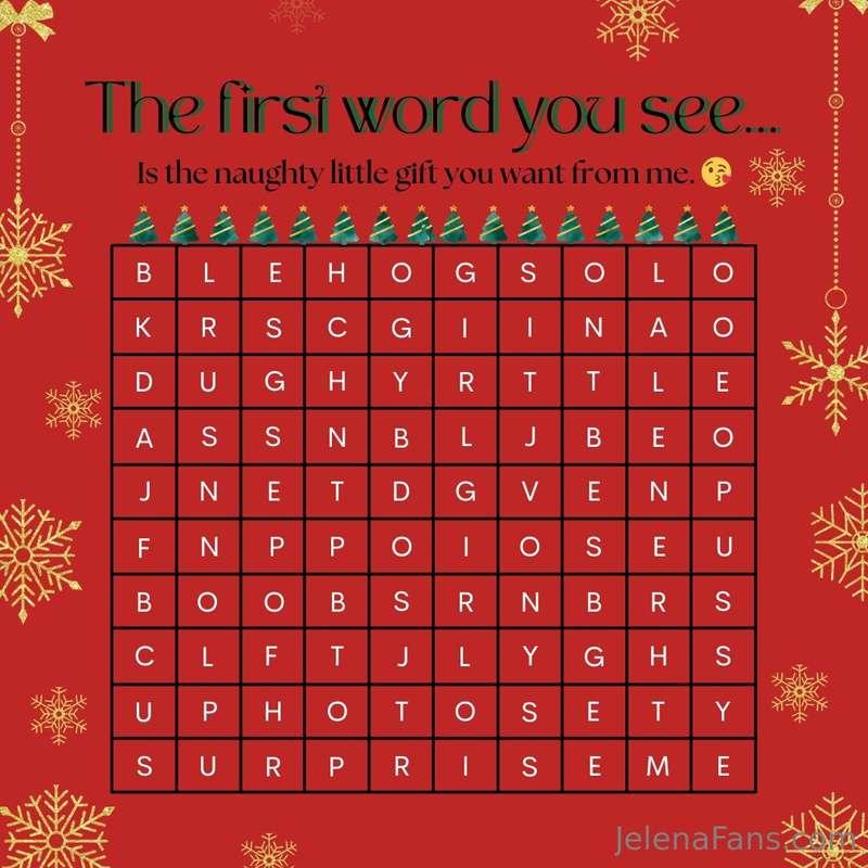 Christmas isn’t over yet! 🎁 Tip $15 and uncover the first na..