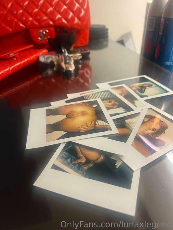Polaroids from my scene yesterday. Who wants one? 🩷