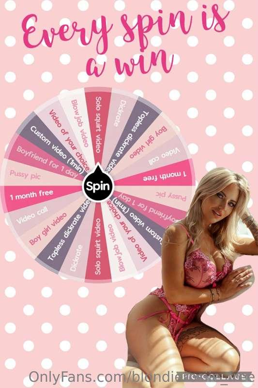 Spin the wheel for MAI 🌸 

New and updated 🥰 
1 spin: 15$
2 ..