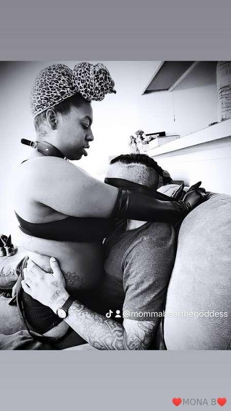 He was being a bad boy so I punished him just like I’m going..
