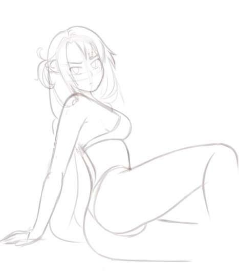 other a little bit different bootys poses