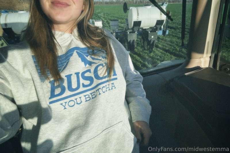 90 acres of corn planted today, I deserve a Busch Light.