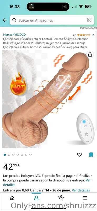 Wanna watch me using this?😈 Just tip🤯

Check out my wish lis..