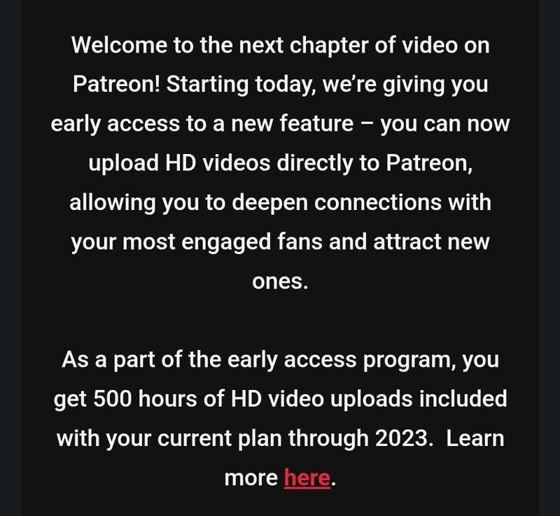 Exciting News!