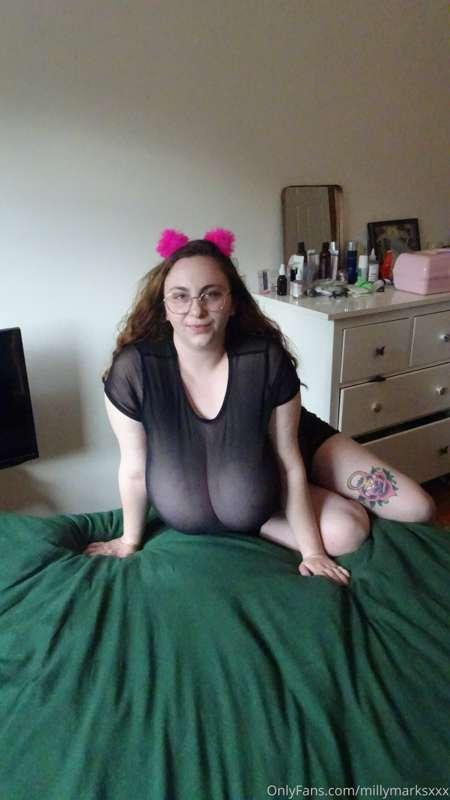 Do you like my see-through dress?