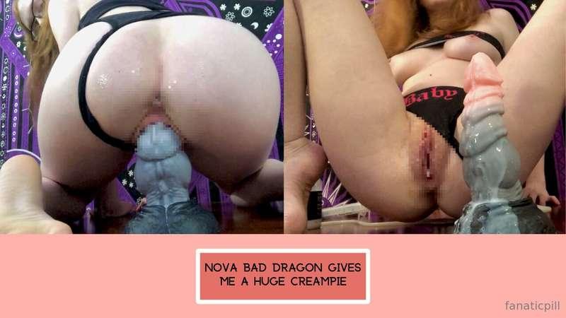 my first ever session with my new Nova bad dragon! I was ner..