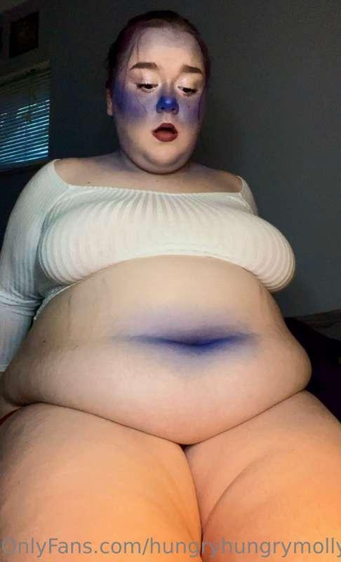 ummm…what did you do to me and why am i turning into a blueb..