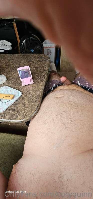 Fresh Huge Cumshot Aftermath This Afternoon. This Felt So Da..