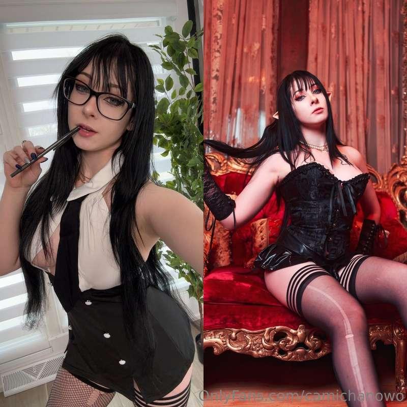 Office girl or Victorian elf for my next OF project??