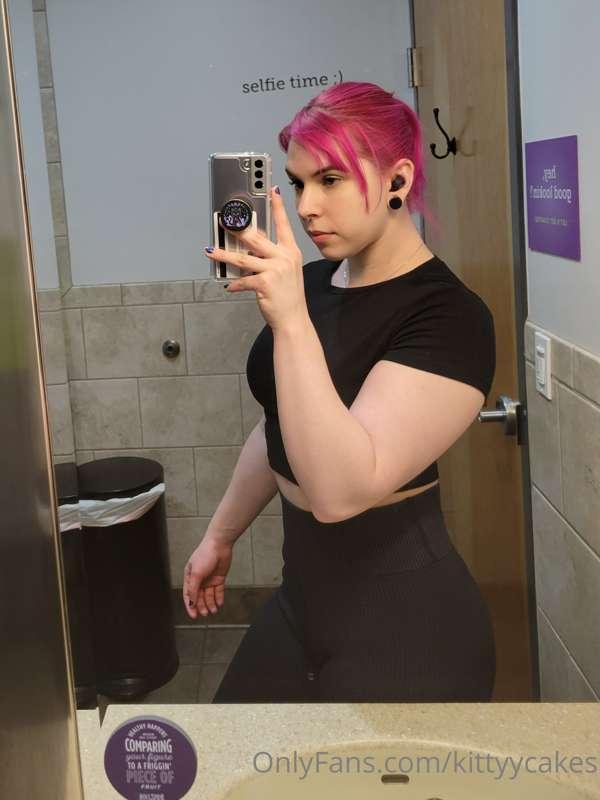 At the gym & after the gym 😉