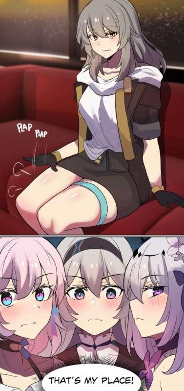 Stelle’s lap