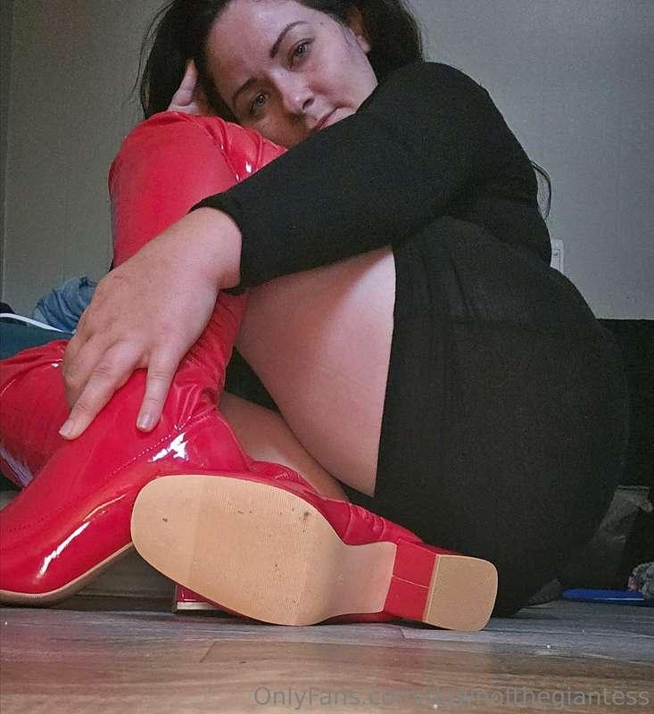 Red and shiny 