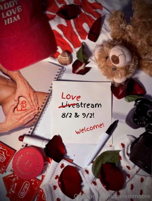 Double Livestream — this weekend! Love can be the spark that..