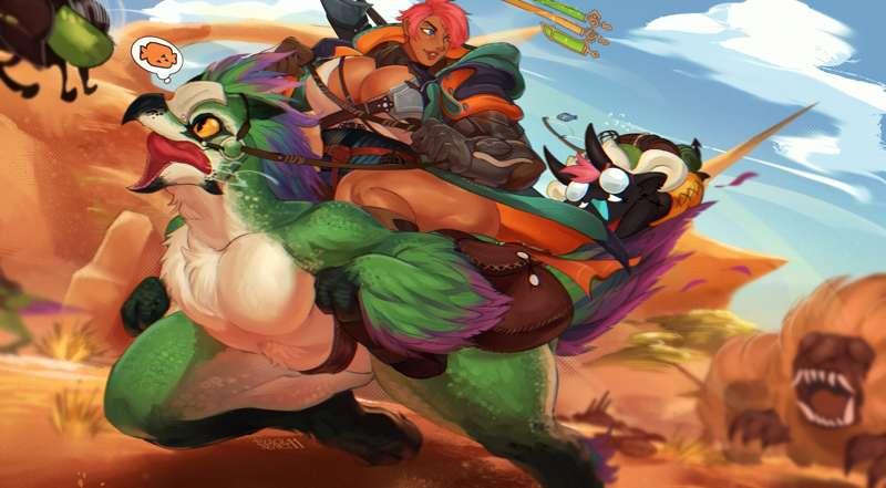 Monster Hunter Wilds fanart
