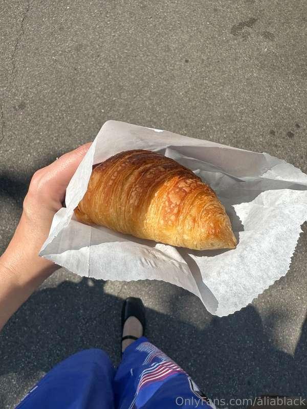Sunday pics! 🥐☕️ swipe for more pics of my day 😈 I wonder wh..