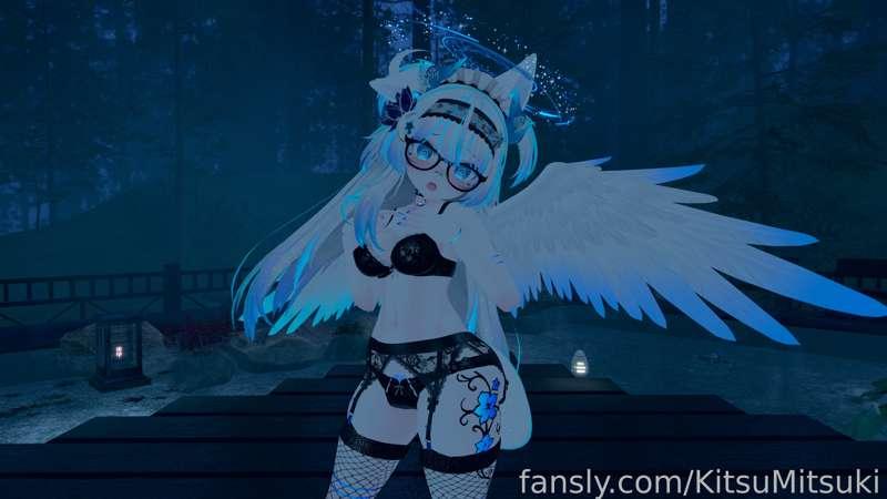 Can I be your angel~💙


#fyp #vr #hentai #vtuber #vrc #booth #anime #karin #fox #foxgirl