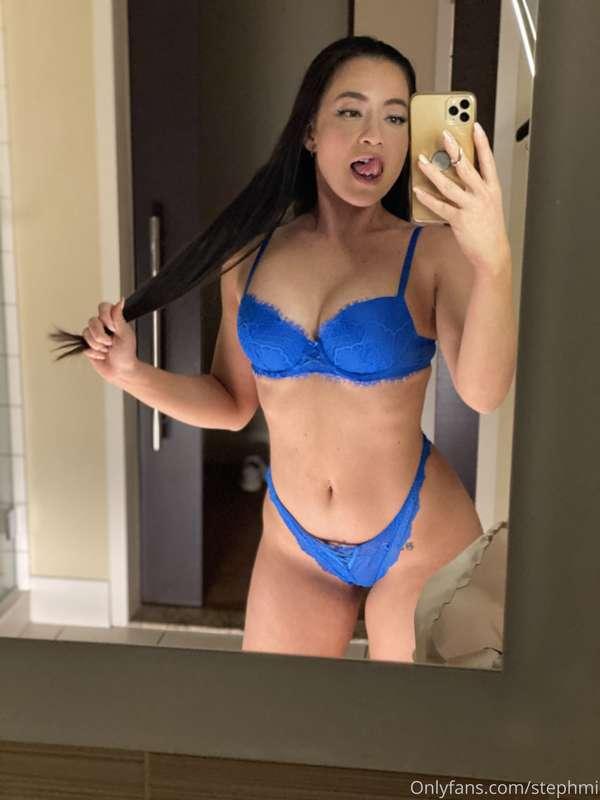 Does blue suit me? 💙