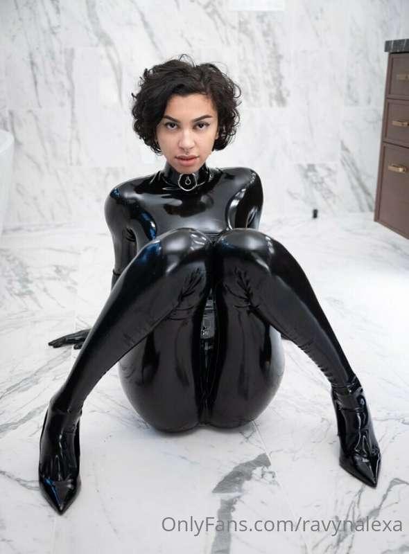 When you see me wrapped in a latex suit, what would you like..