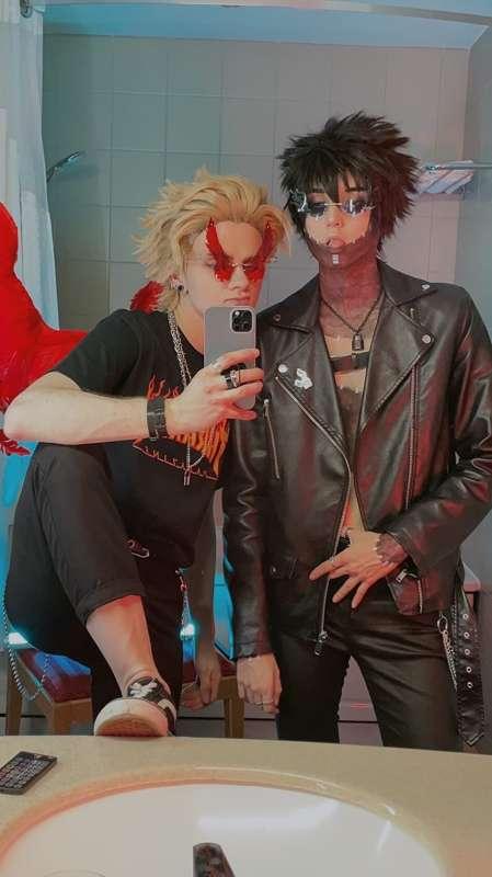 Rave AU (Dabi /Hawks)
