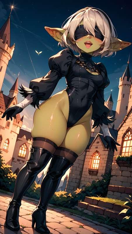 Bonus SFW set Goblin 2B