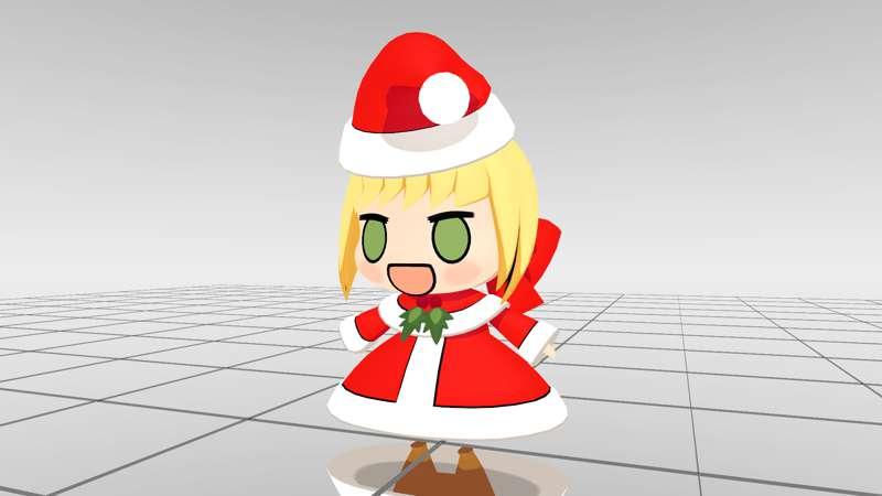 MMD Nero Santa (Padoru)