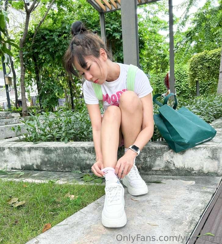 I'm allergic to grass 🌱🌱🌱but today weather is nice. ☀️⛅️So c..
