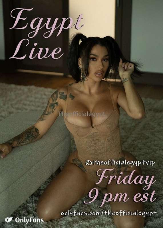 I'LL BE LIVE TONIGHT BABY 💗 9PM EST