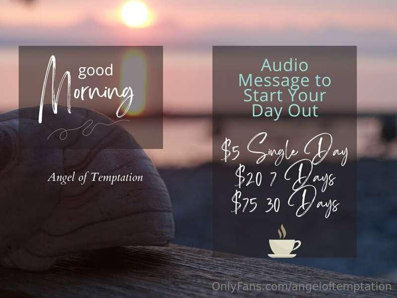 Start your Day With Me!!