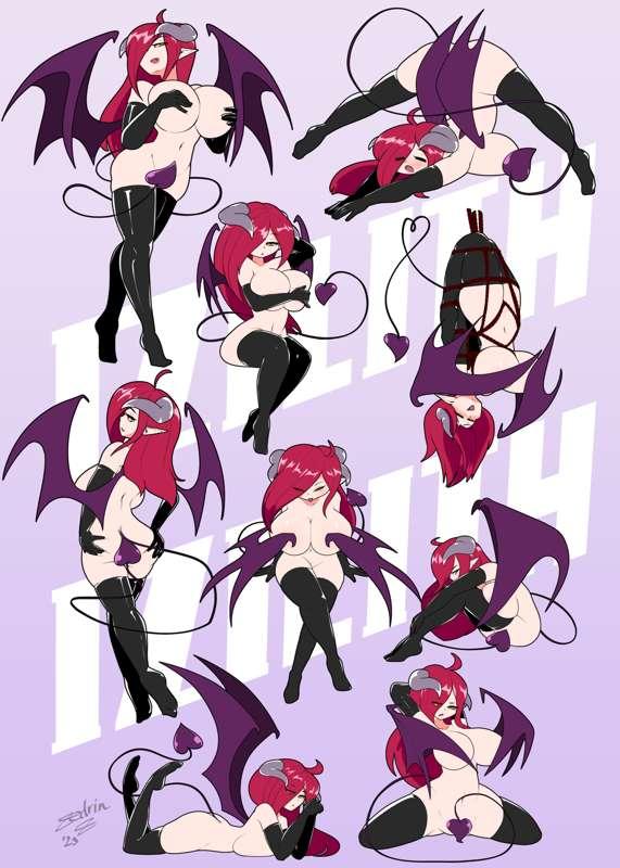 [NSFW] Izilith Pinup Set