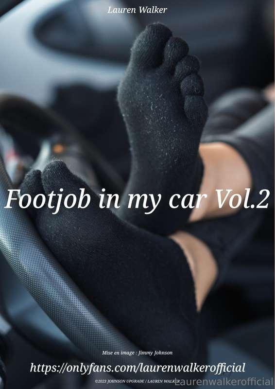 Hi loves 💕My new video - Footjob in My Car Vol.2 - is now av..