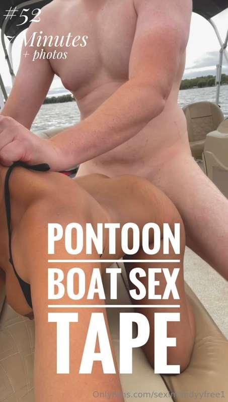 NEW B/G BOATING SEXTAPE 

He took me on his pontoon boat, we..