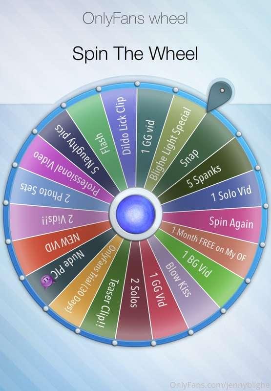 I’m also ready to spin the wheel again if anyone wants to pl..