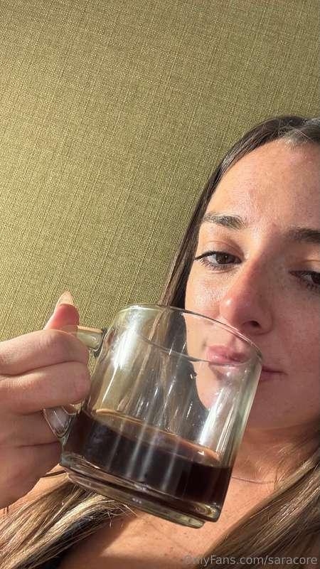 Just me, my tea, and thoughts about you 😘