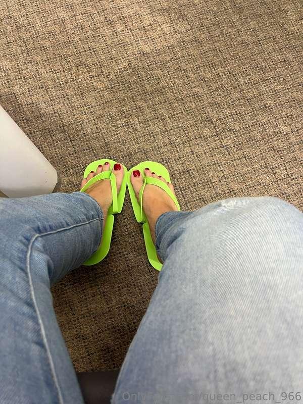 Kneel down and kiss them. 