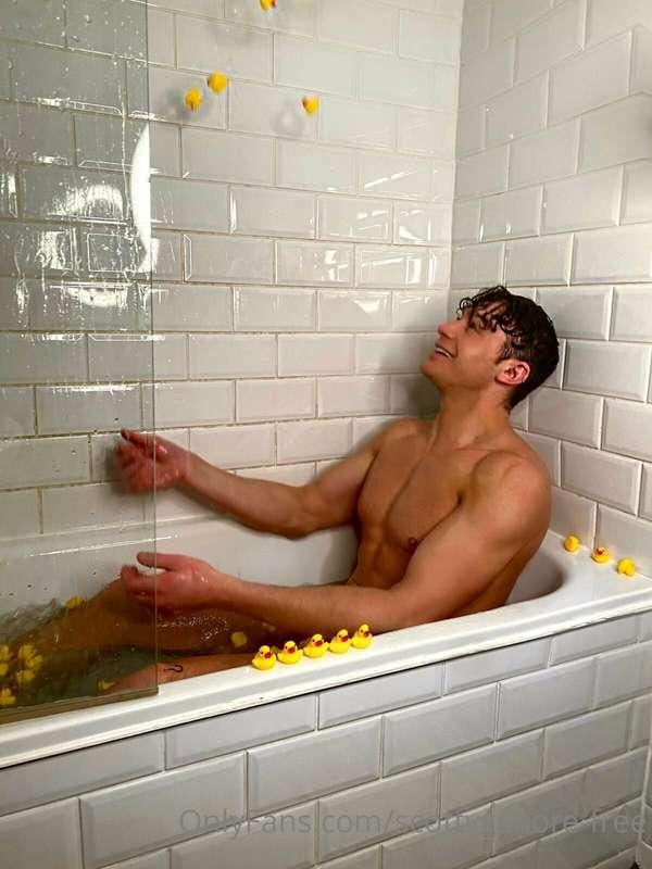 Bath time baby 😈
