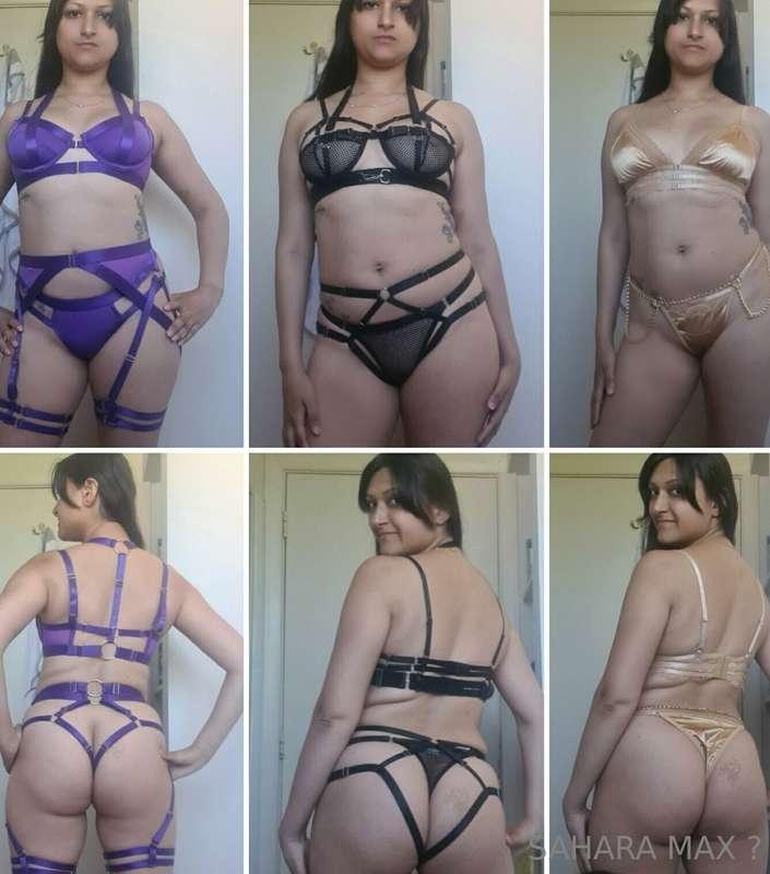 Yassss some of my new lingerie just arrived in the mail and ..