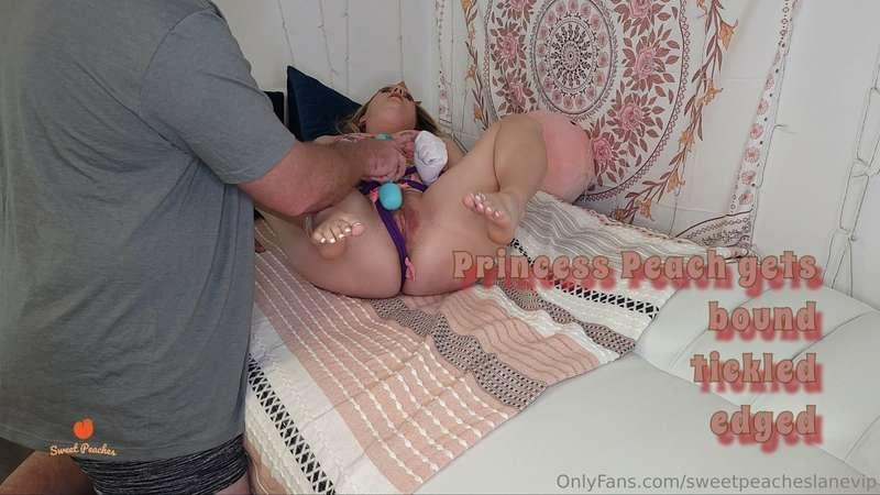 Princess Peach loves being tied up but she may have got hers..