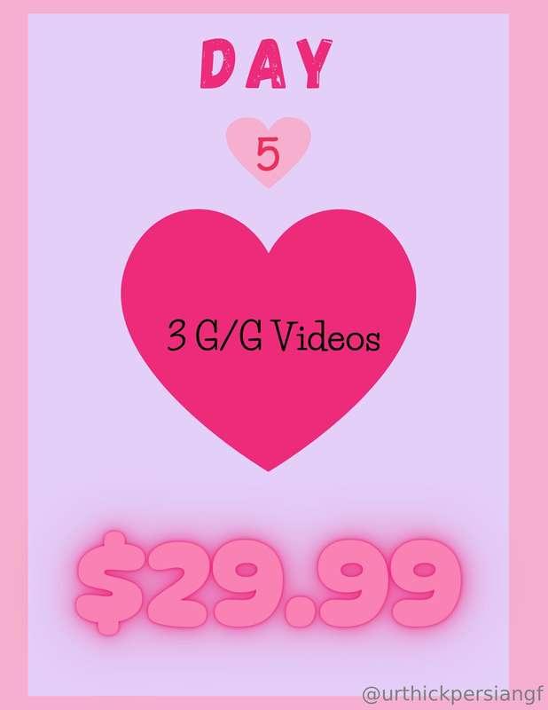 🩷 Amelia's 7 days of love - DAY 5 🩷Please tip $29.99 to rece..