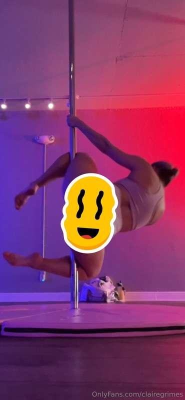 Tip $5 on this post for early access to my new pole video!  ..