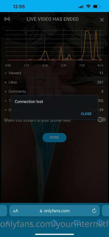 Every time I go live 😐