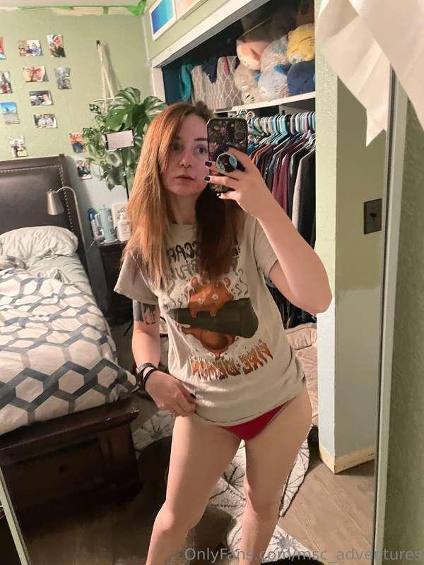 I ended up straightening my hair for the first time in a whi..