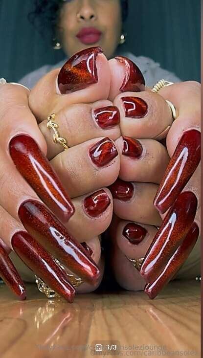 🍂🍁Cinnamon Red 🍁🍂 New PediNew ContentStay Tuned 😘