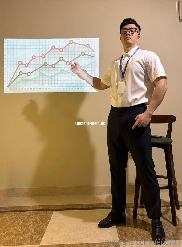 The hard-working sales manager can't hide his unknown side u..