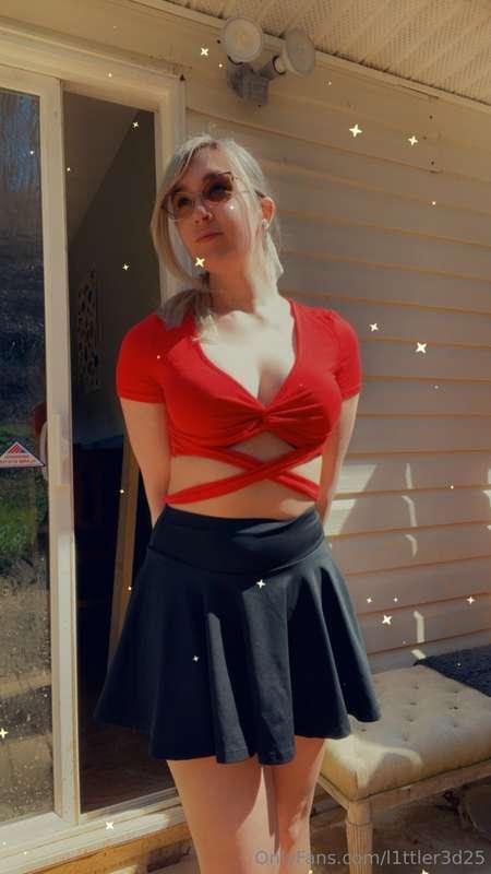 I’ll do my best to always brighten your day with titties and..