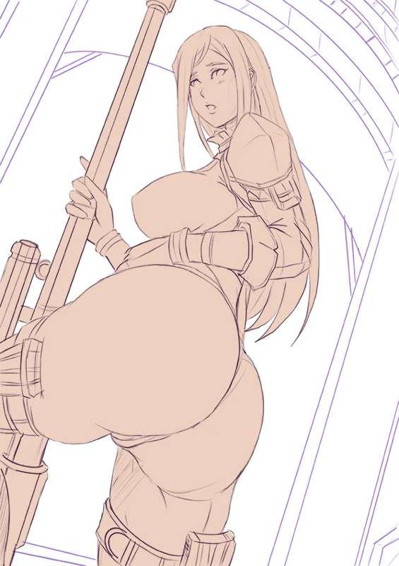 LOL BABE : Caitlyn LOL Arcane [Sketch /Nsfw]