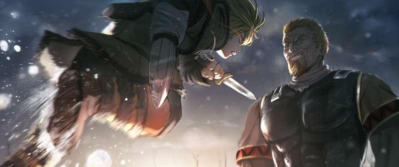Thorfinn vs Askeladd - Vinland Saga